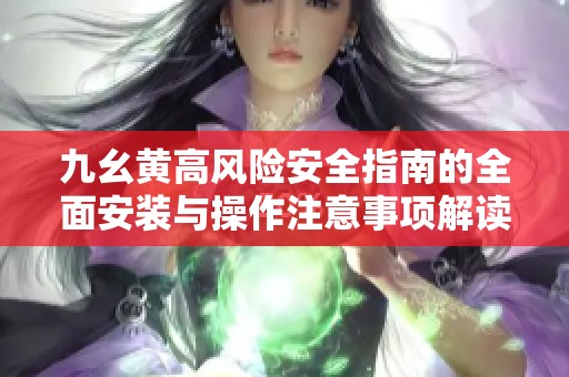 九幺黃高風(fēng)險安全指南的全面安裝與操作注意事項解讀