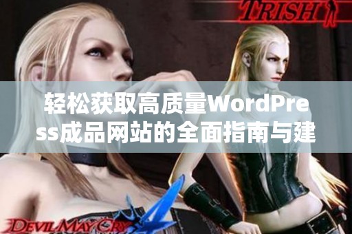 輕松獲取高質(zhì)量WordPress成品網(wǎng)站的全面指南與建議