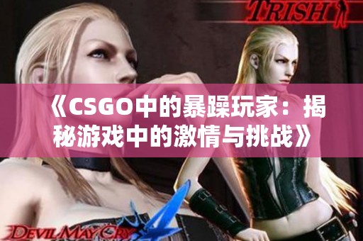 《CSGO中的暴躁玩家：揭秘游戲中的激情與挑戰(zhàn)》