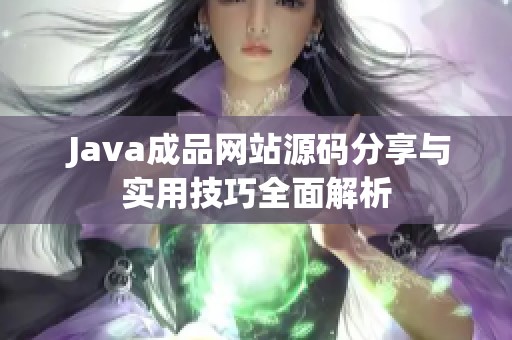  Java成品網(wǎng)站源碼分享與實(shí)用技巧全面解析