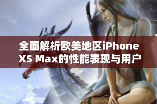 全面解析歐美地區(qū)iPhone XS Max的性能表現(xiàn)與用戶體驗