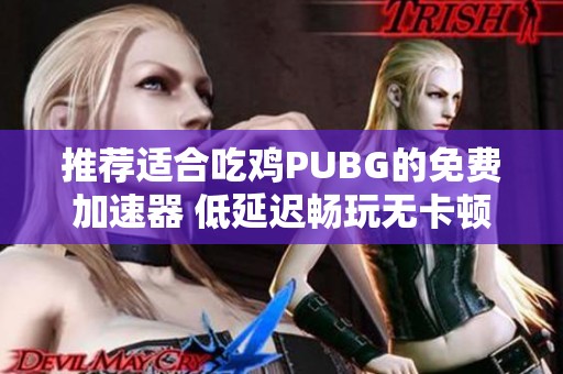 推薦適合吃雞PUBG的免費(fèi)加速器 低延遲暢玩無(wú)卡頓