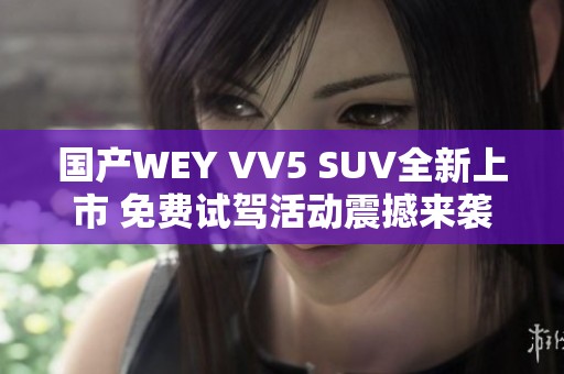 國產(chǎn)WEY VV5 SUV全新上市 免費(fèi)試駕活動震撼來襲