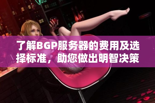 了解BGP服務器的費用及選擇標準，助您做出明智決策